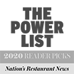 Nation's Restaurant News, The Power List 2020 Reader Picks